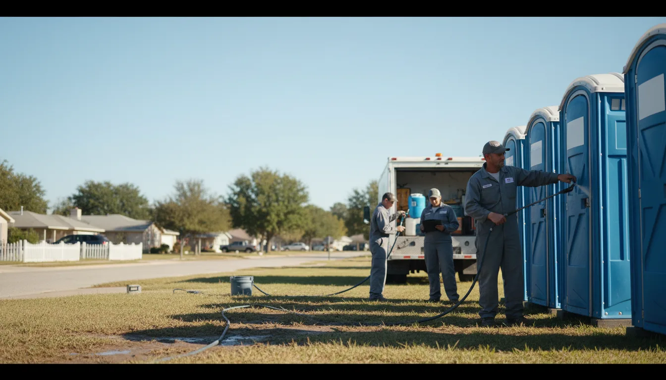 Long-Term Portable Toilet Rental in Brandon, MS near me